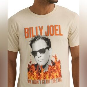NWT - Billy Joel We Didn’t Start The Fire Graphic Tee